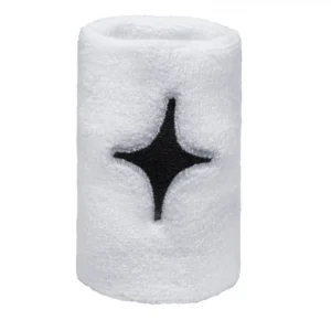 Muñequera Starvie Blanca Star Negro