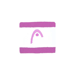 Muñequeras Head Striped 2.5 Alight Lilac/Blanco 2025