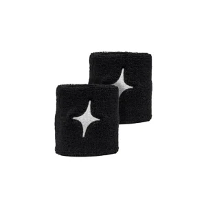 Muñequeras Starvie Negra Star Blanca