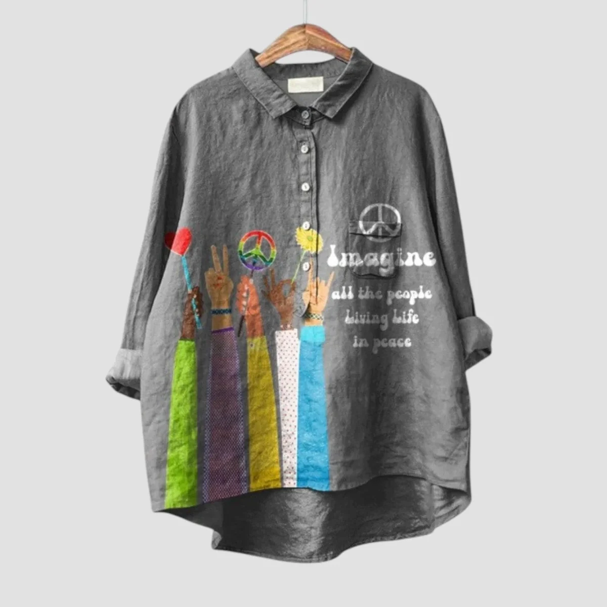 Nella - Camisa con estampado - Imagen 2