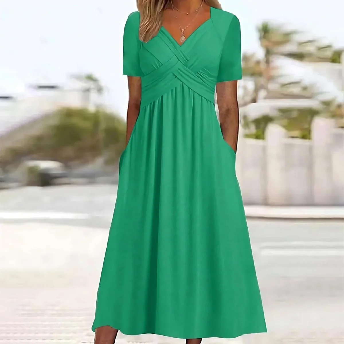 Birgitte - Vestido midi informal - Imagen 6
