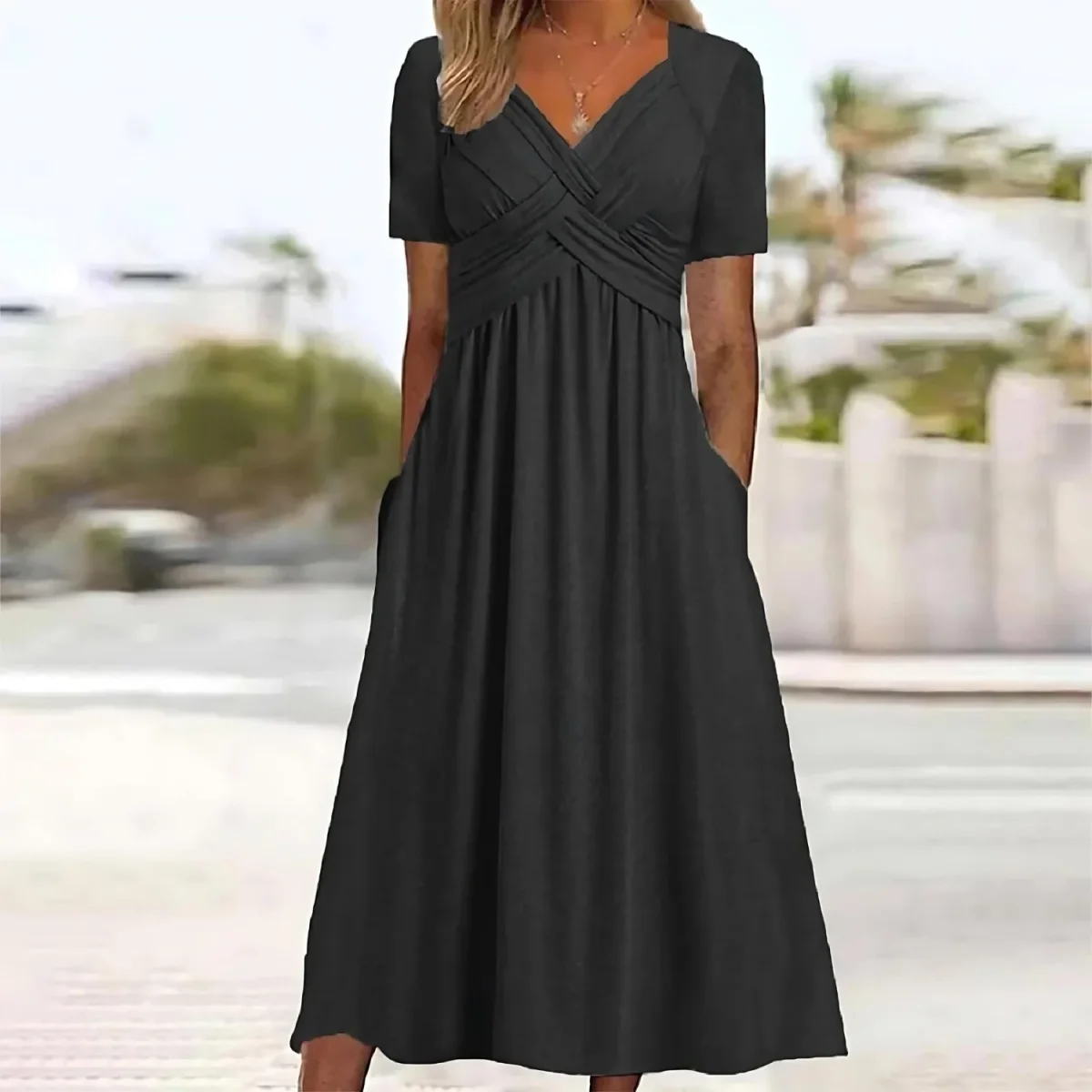 Birgitte - Vestido midi informal - Imagen 5