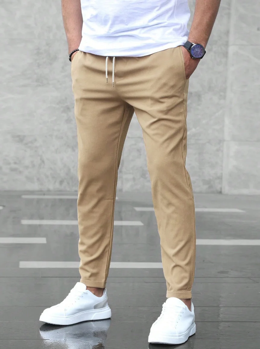 TON | PANTALONES DE HOMBRE ELÁSTICOS DE ALTA CALIDAD - Imagen 6