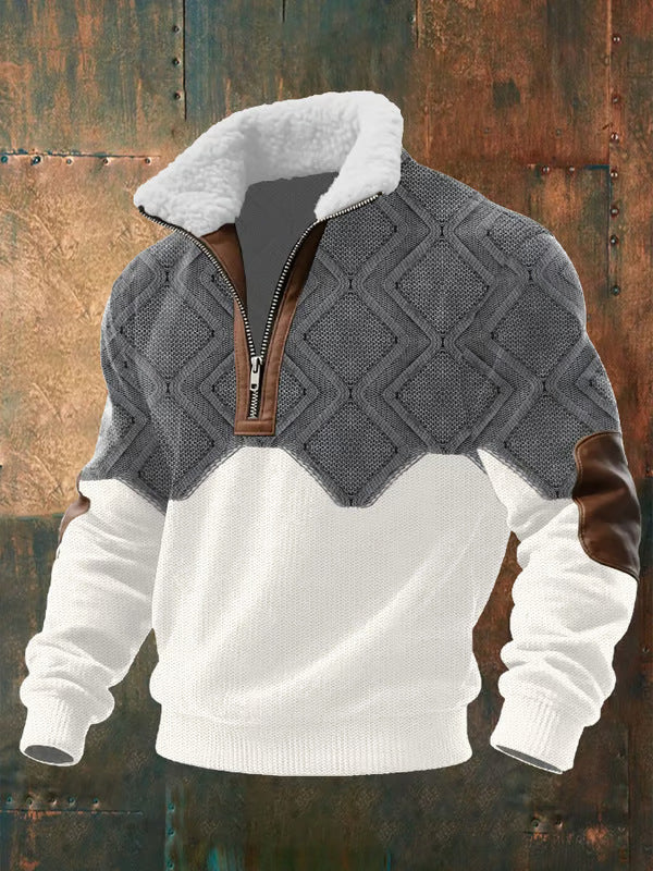 RIVANO™ | JERSEY CON CREMALLERA Y CUELLO ALTO FORRADO - Imagen 2