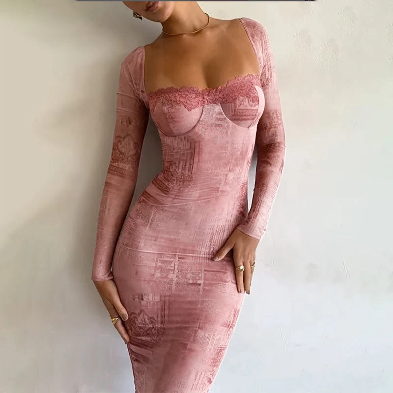 Vestido Cecilia™ Elegante y Rosa - Imagen 9