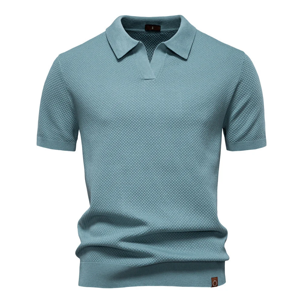 Ulrich - Polo elegante con textura comfortable - Imagen 5