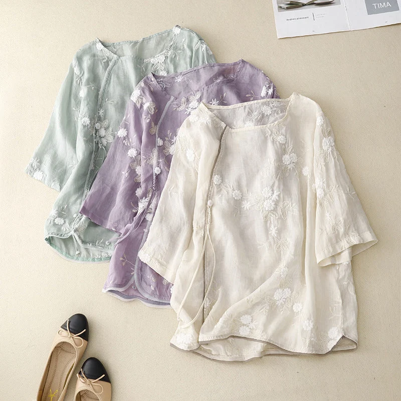 Laurienne™ | Blusa bordada - Imagen 6