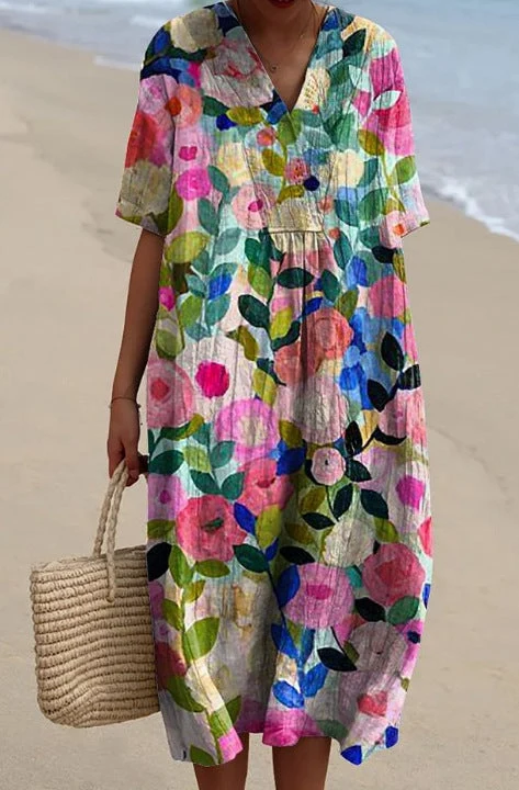 MARTINA™ - VESTIDO COLORIDO DE PRIMAVERA/VERANO - Imagen 4