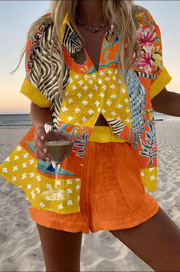 Norellia | Conjunto corto ligero y versátil para el verano para Mujer - Imagen 2
