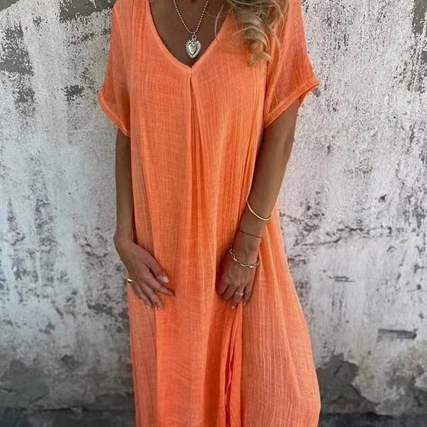 Naia™ – Vestido de cuello en V - Imagen 3