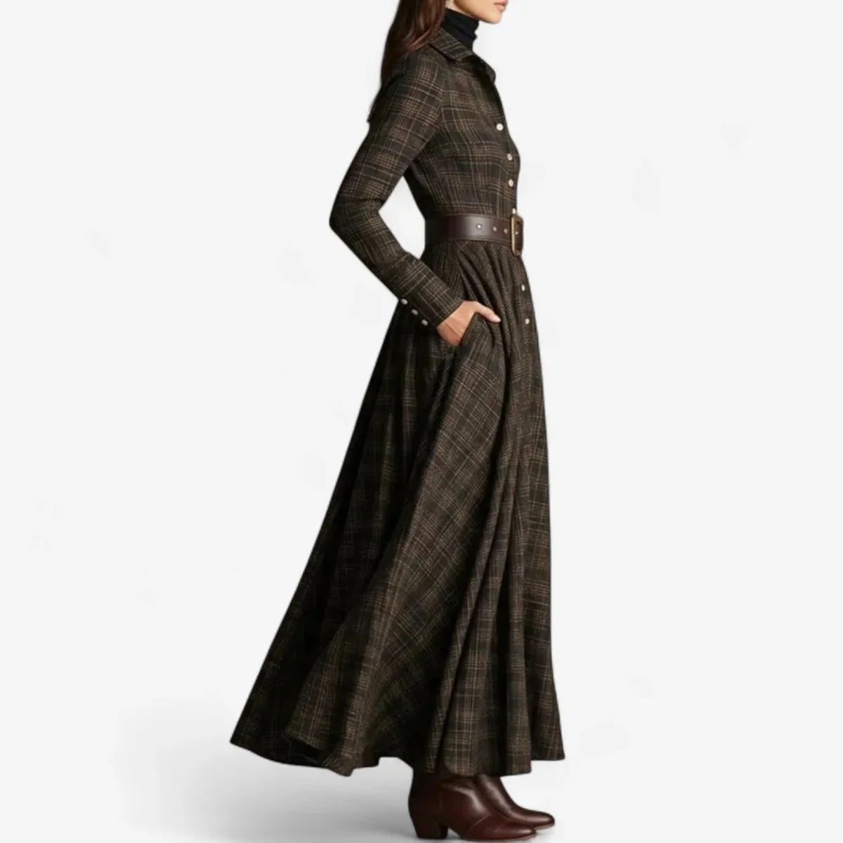 Sarah™ Maxi de Inspiración Vintage - Imagen 3