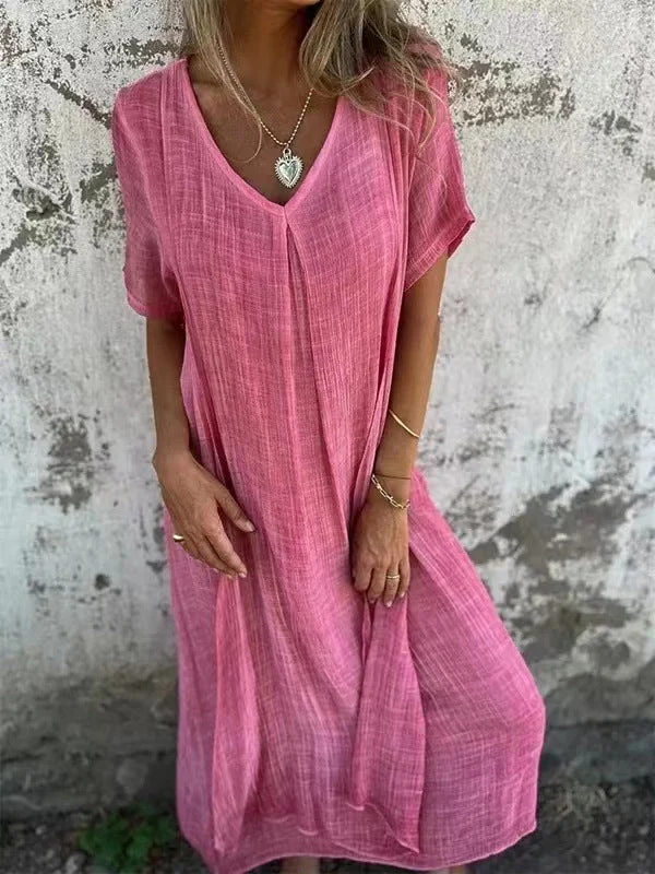 Naia™ – Vestido de cuello en V - Imagen 4