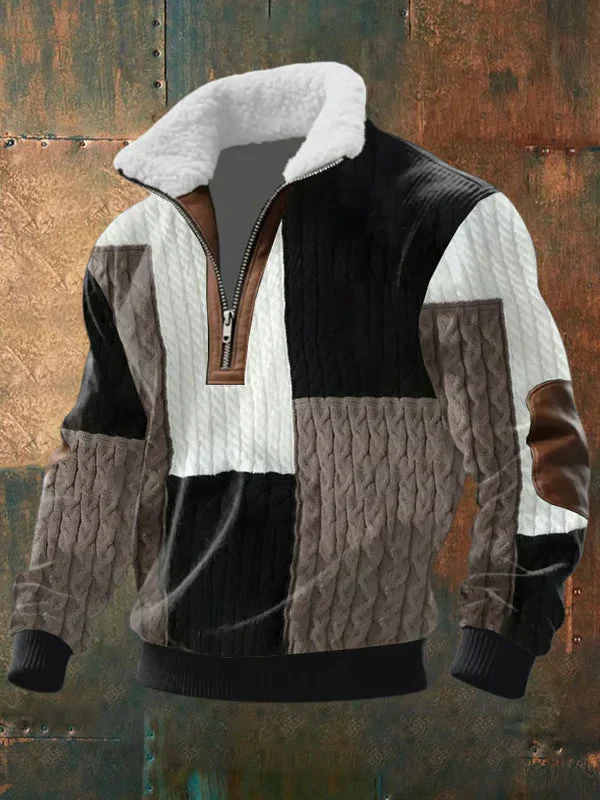 RIVANO™ | JERSEY CON CREMALLERA Y CUELLO ALTO FORRADO - Imagen 6