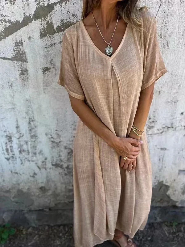 Naia™ – Vestido de cuello en V - Imagen 6