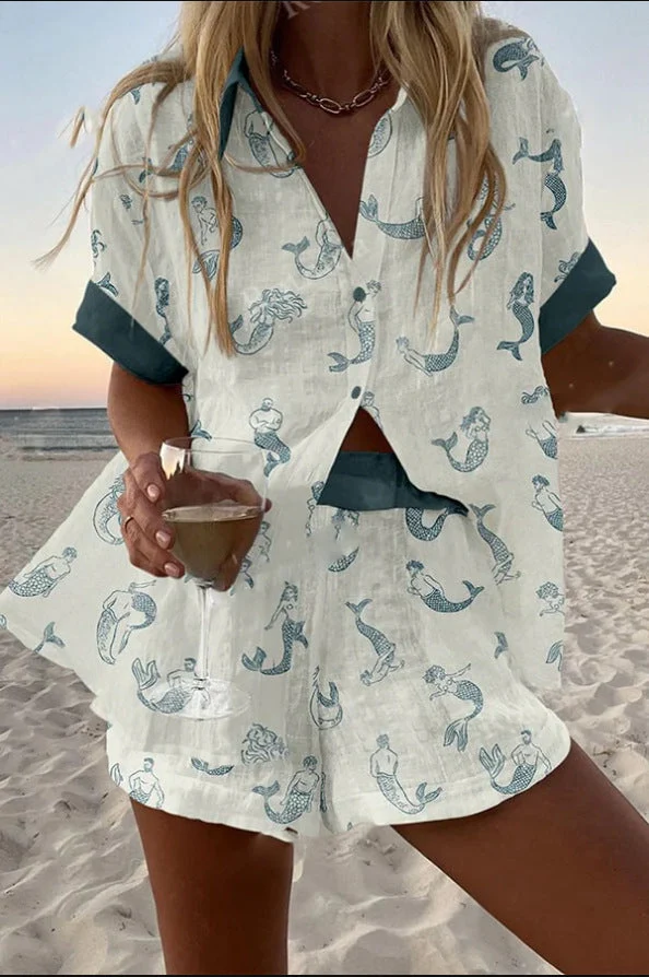 Norellia | Conjunto corto ligero y versátil para el verano para Mujer - Imagen 4
