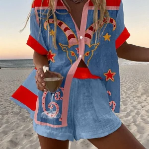 Jorelle | Conjunto de Mujer corto ligero de verano
