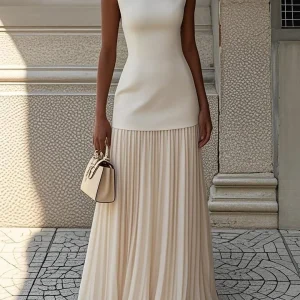 Serena - Conjunto de dos piezas plisado