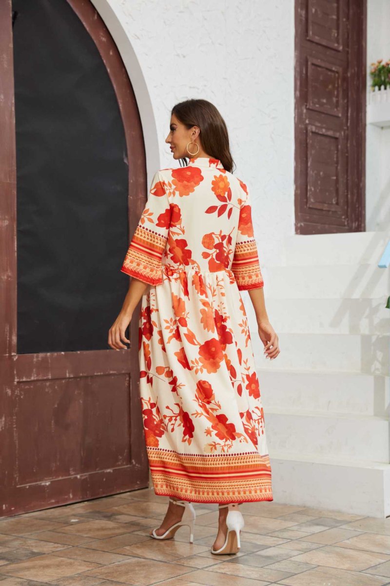 Vestido Maritza™ Colorido y Floral - Imagen 3
