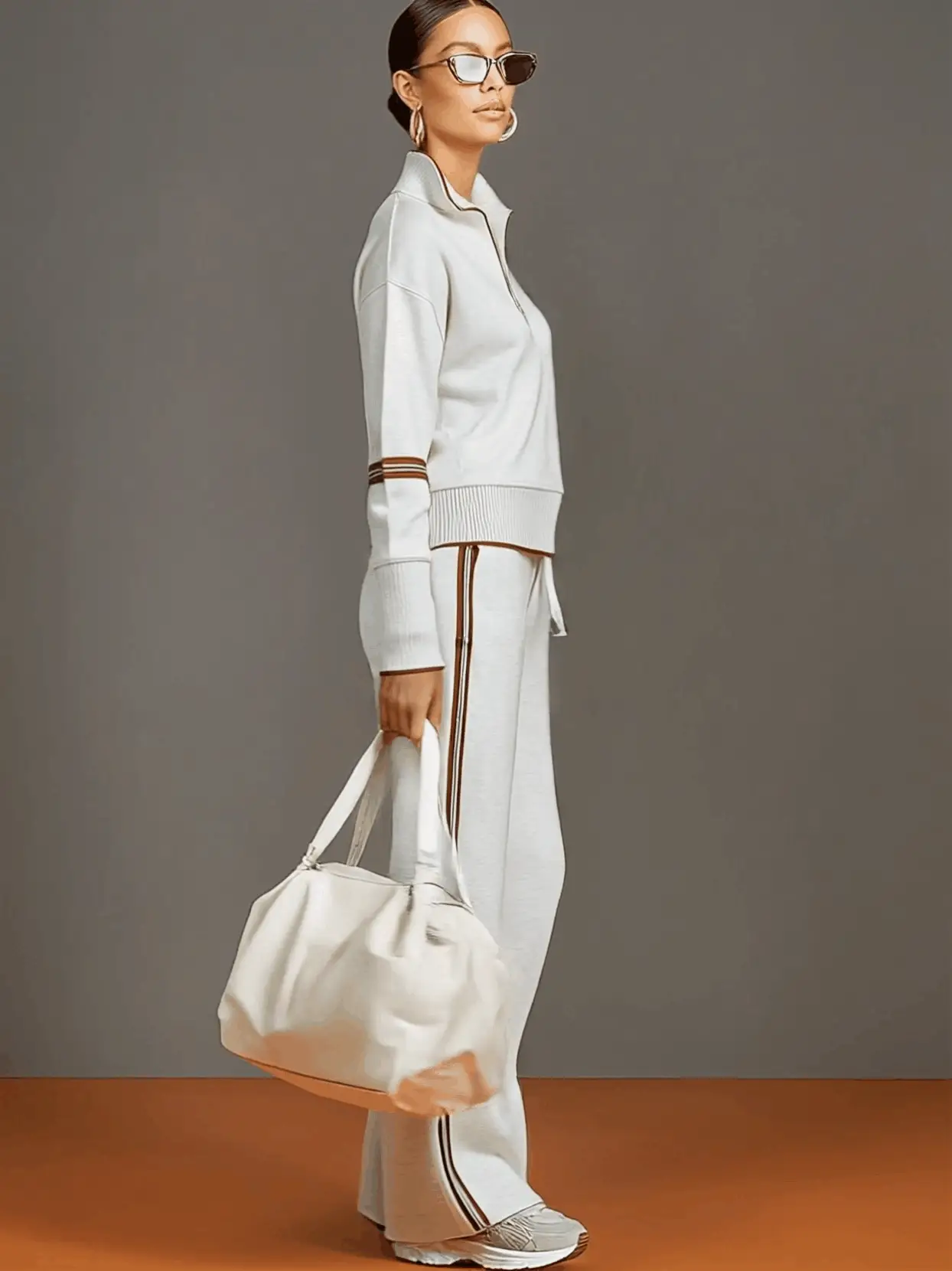 Marietta | Blusa y pantalón con piernas anchas para Mujer - Imagen 4
