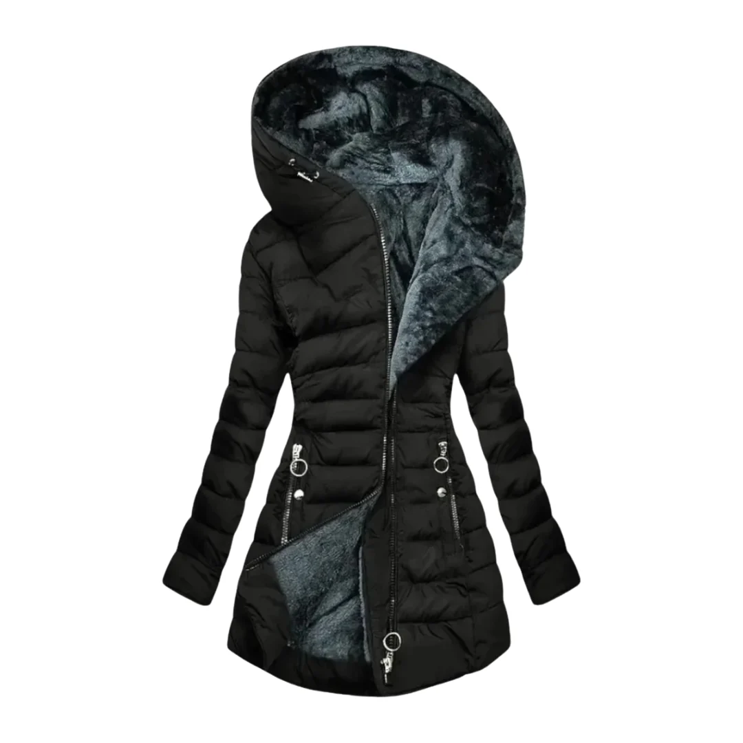 Vanessa I Abrigo de Invierno de Lujo Cálido - Imagen 3