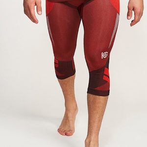 PALMER Malla pirata técnica masculina para esquí rojo