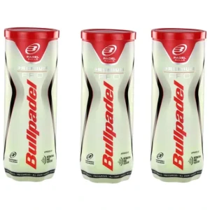 Pack 3 Botes de Bolas Bullpadel Premium Pro