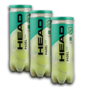 Pack de 3 Botes de Bolas Head One