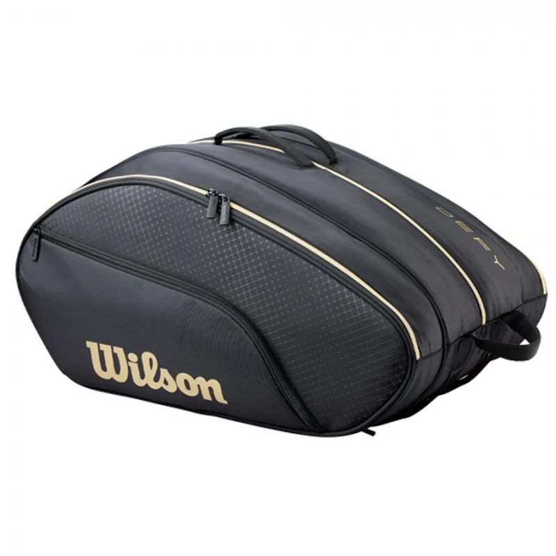 Paletero Wilson Defy V1 Negro/Dorado 2026 - Imagen 2