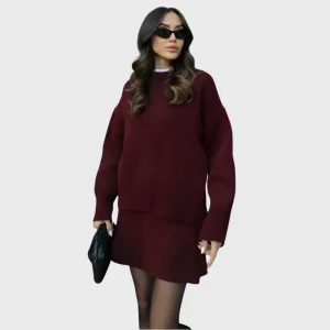 Conjunto de punto acogedor
