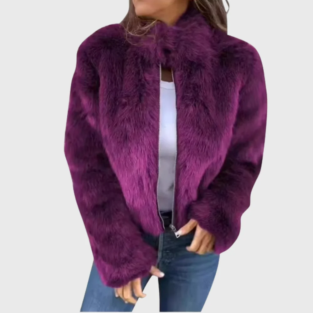 Sofia - Chaqueta polar térmica Teddy para mujer - Imagen 7