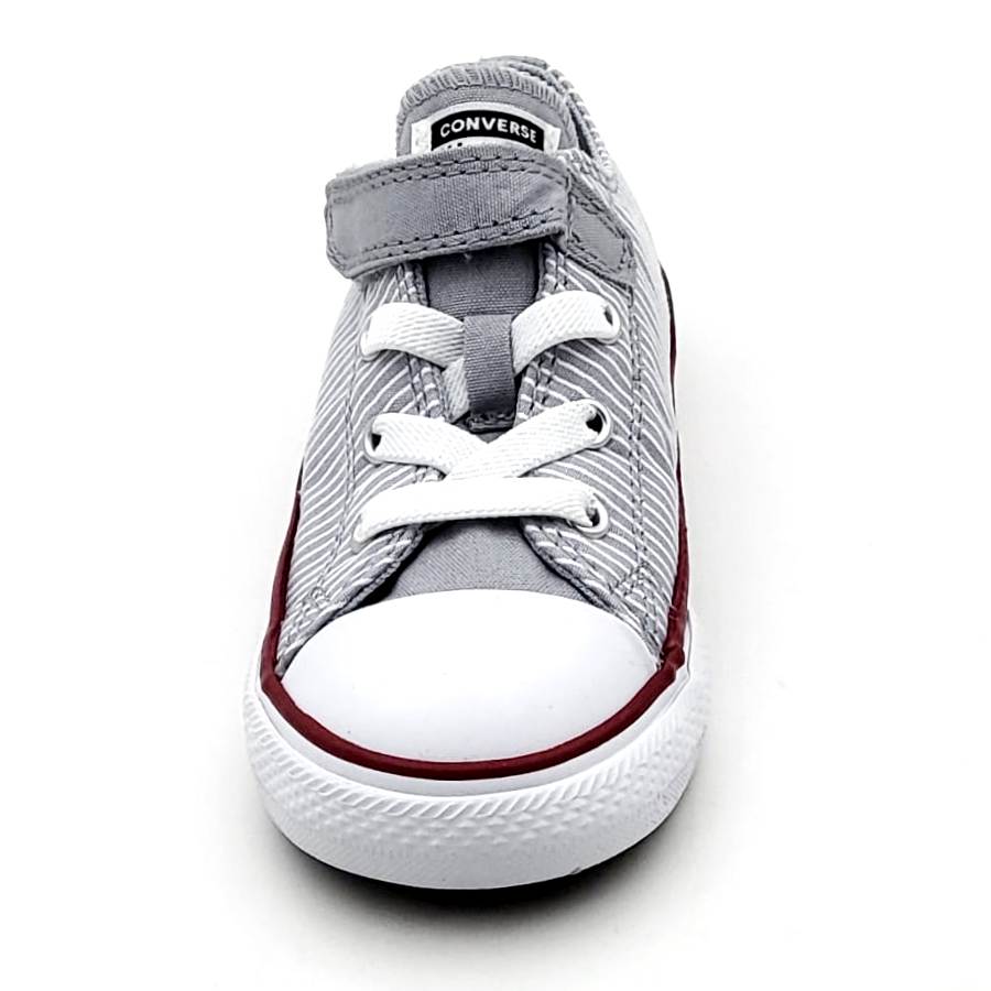 Playera Goma Rayas Velcro Lona - Imagen 3