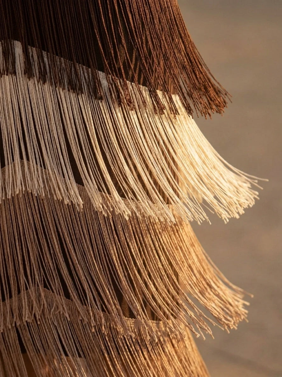 Salvia - Vestido Flecos para Mujer - Imagen 5