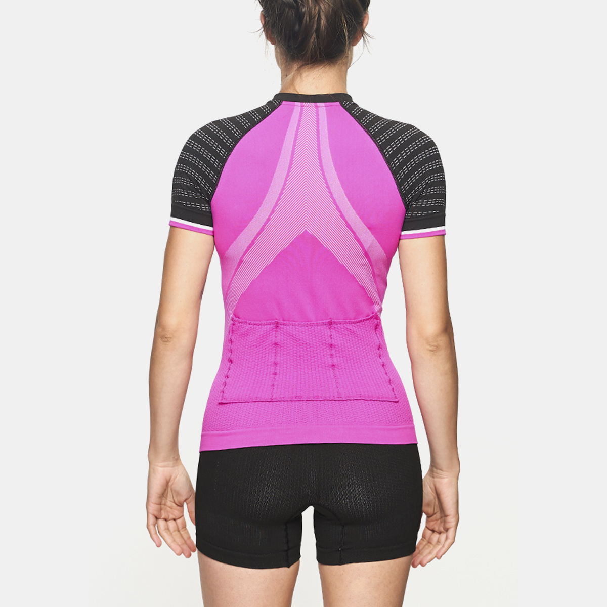 ROUTE Camiseta técnica de manga corta con cremallera - Imagen 3