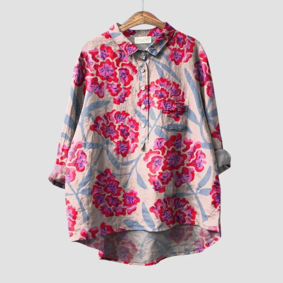 Renata - Camisa con estampado - Imagen 2