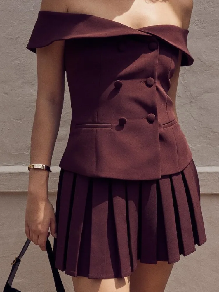 Conjunto Ivette™ Elegante con Detalles Plisados - Imagen 4