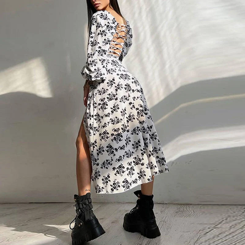 Hanna™ Vestido de primavera/verano de manga larga - Imagen 5