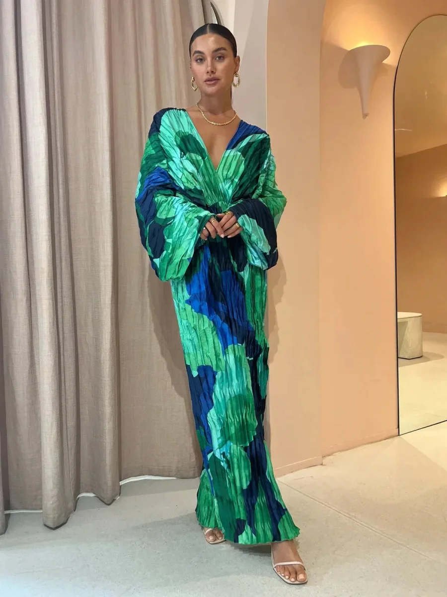 Eva™ Elegante vestido plisado - Imagen 2
