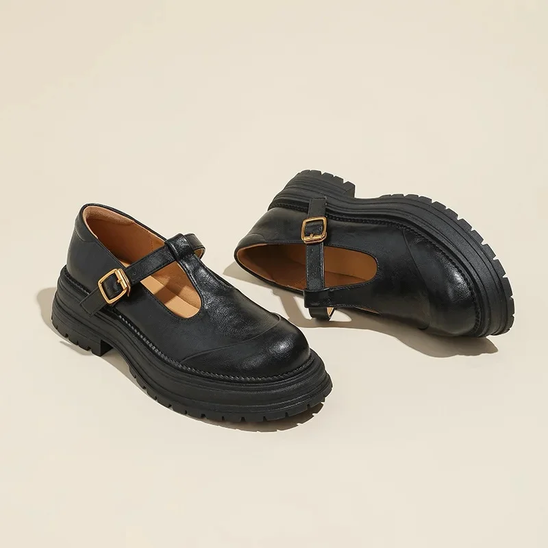 Mary Janes - Zapatos elegantes de cuero - Imagen 8