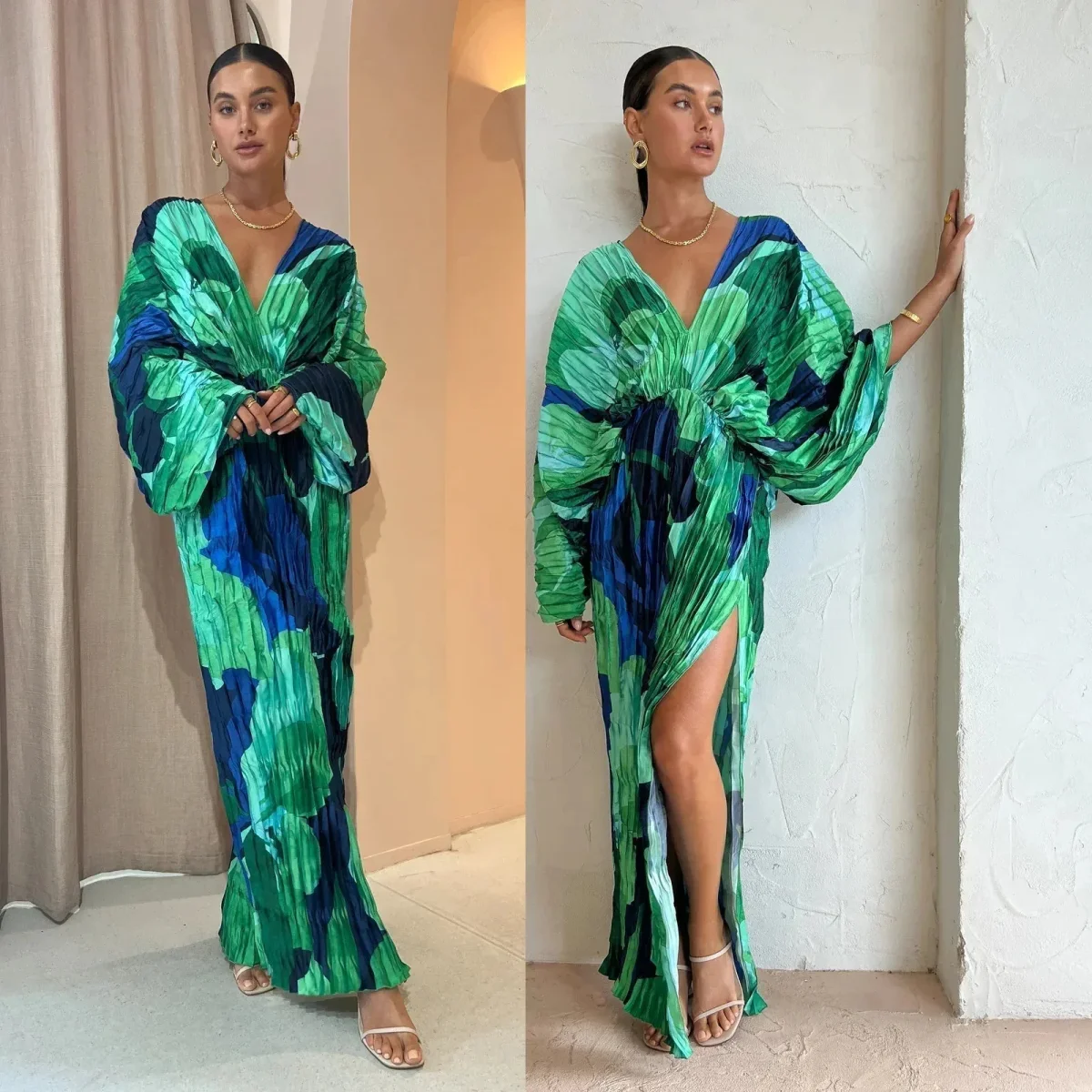 Eva™ Elegante vestido plisado - Imagen 6