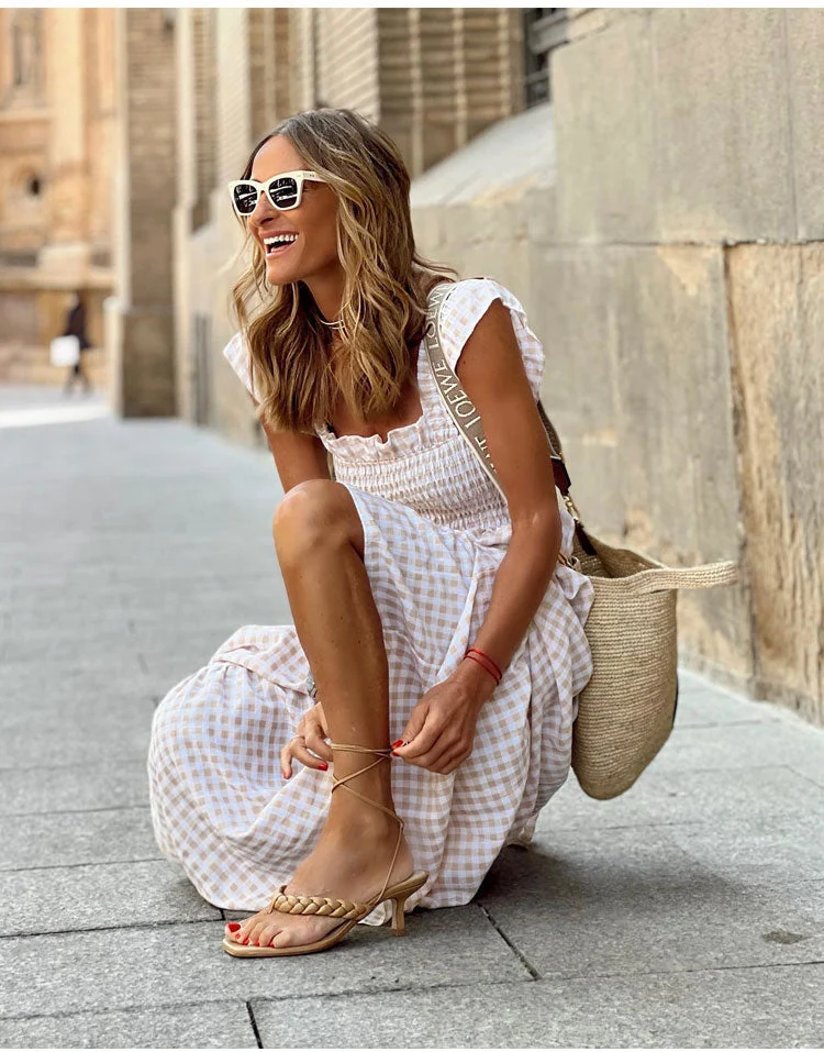 Lyra™ Vestido casual bohemio de primavera/verano - Imagen 4