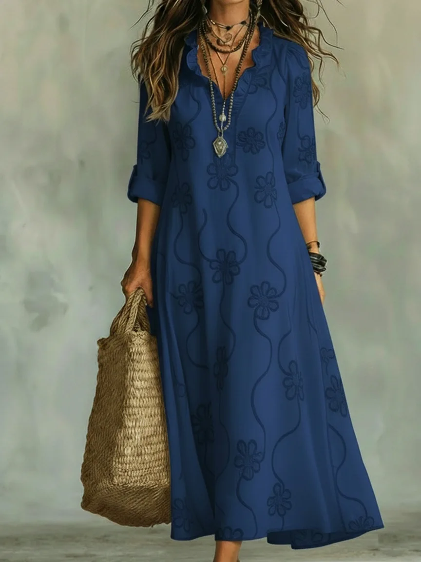 Bobbie - Vestido Maxi Floral para Días de Verano para Mujer - Imagen 6