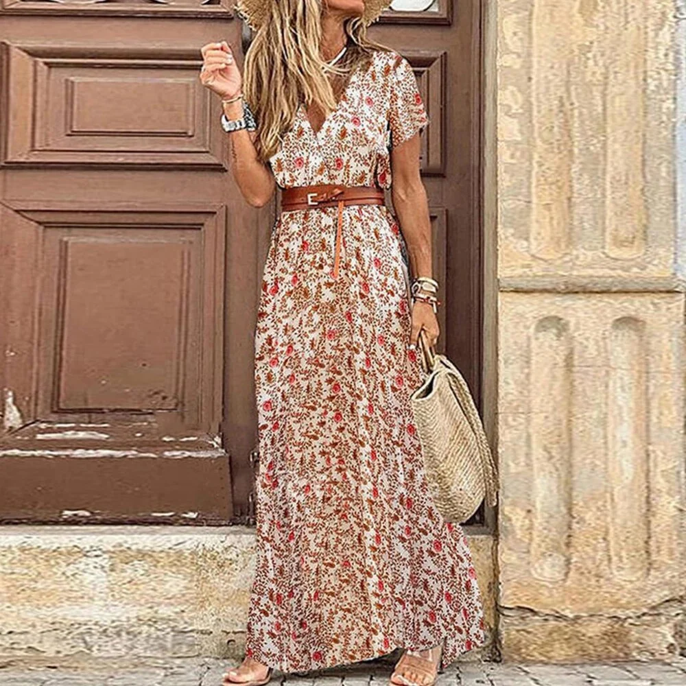 Carol - Vestido bohemio para mujer - Imagen 4