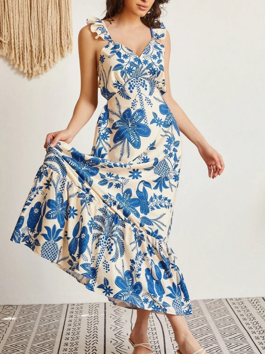 Jasmine™ Vestido de tirantes finos para mujer - Imagen 2