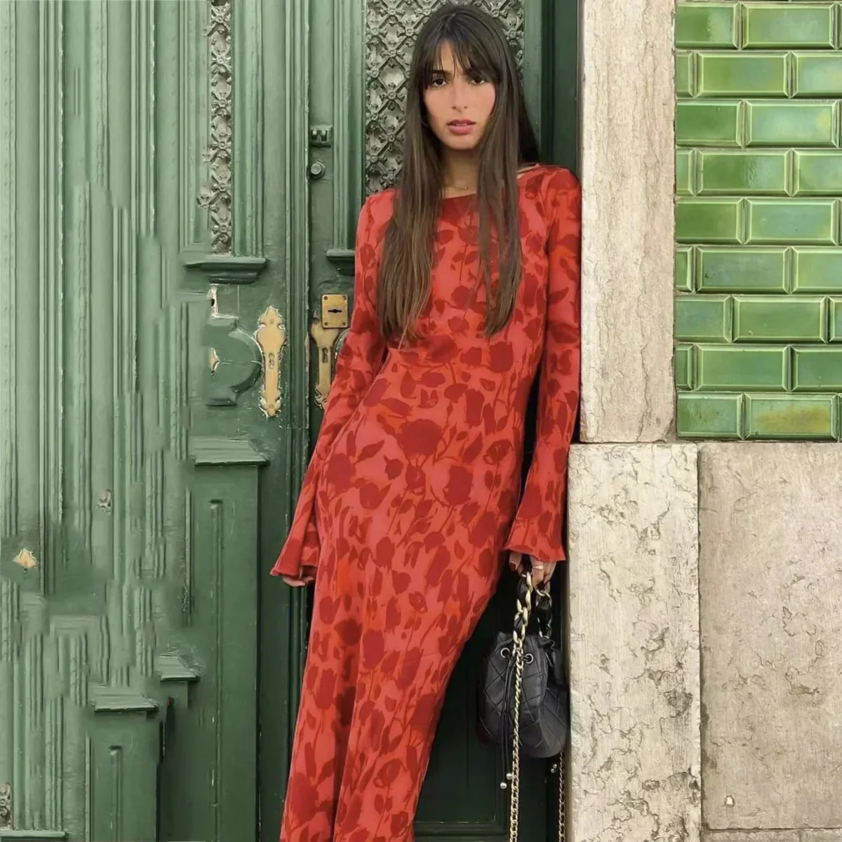 Vestido Suzette™ Delicado y Rojo - Imagen 4