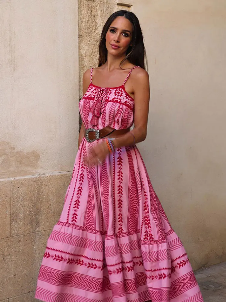 Vestido Estefania™ Rosa y Delicado - Imagen 5