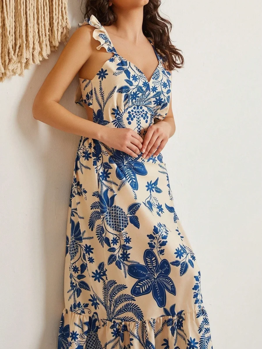 Jasmine™ Vestido de tirantes finos para mujer - Imagen 5