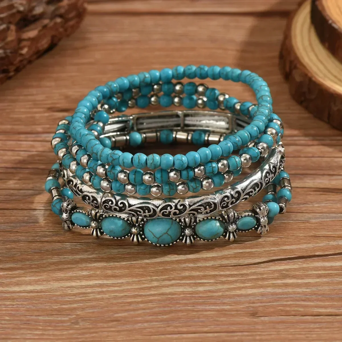 Azura | Conjunto de Pulseras Bohemias para Mujer - Imagen 4