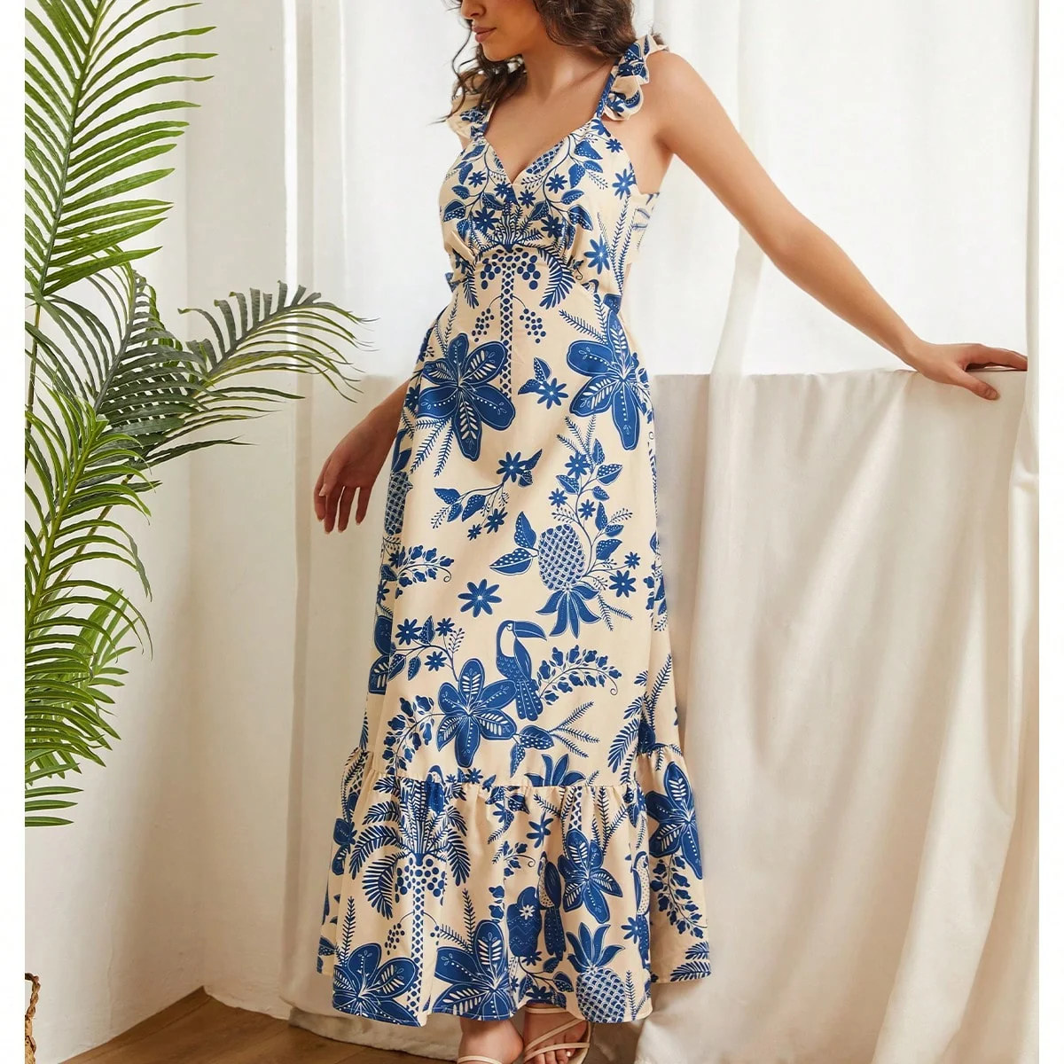 Jasmine™ Vestido de tirantes finos para mujer - Imagen 6