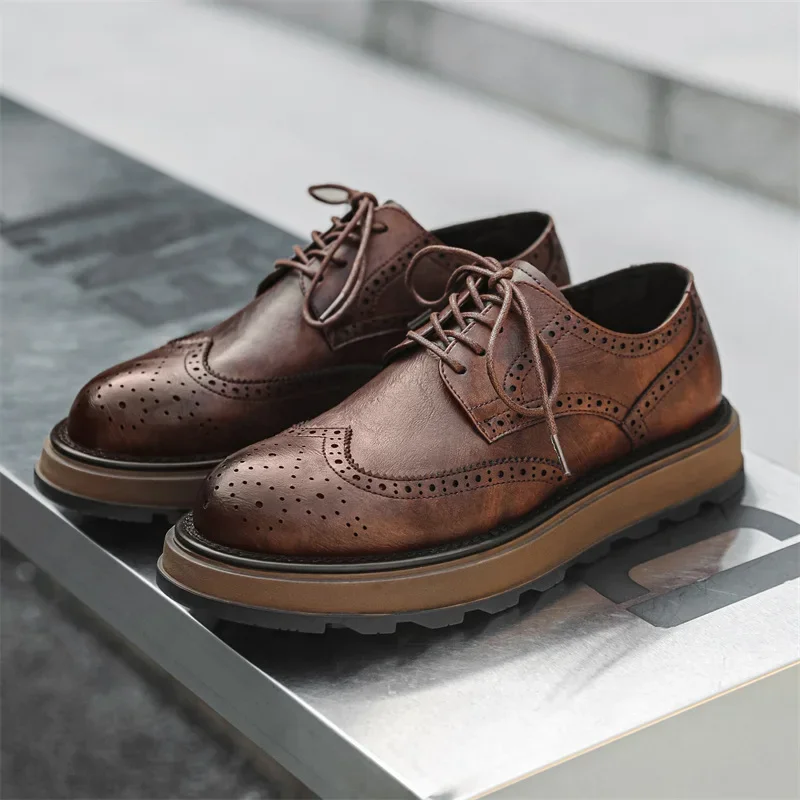 Bravello | Zapatos derby elegantes - Imagen 3