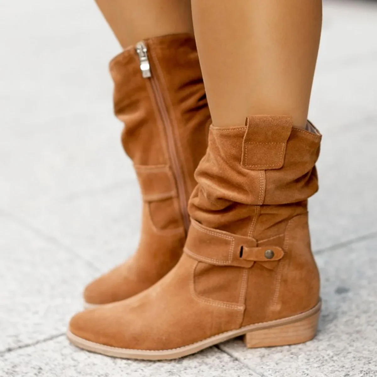 Sofía - Botines de ante de invierno - Imagen 2